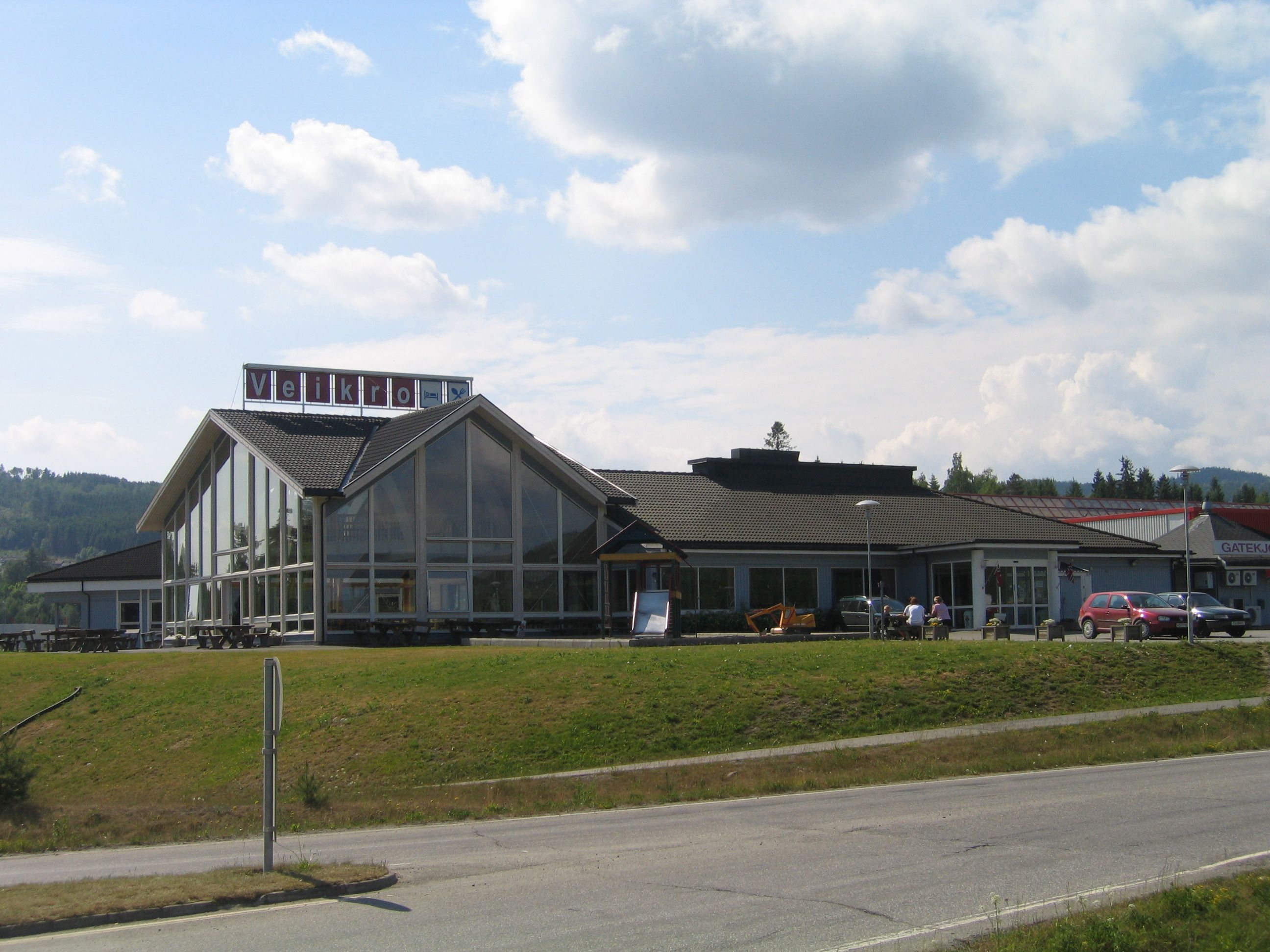 Vertshuset V-E6 fasade
