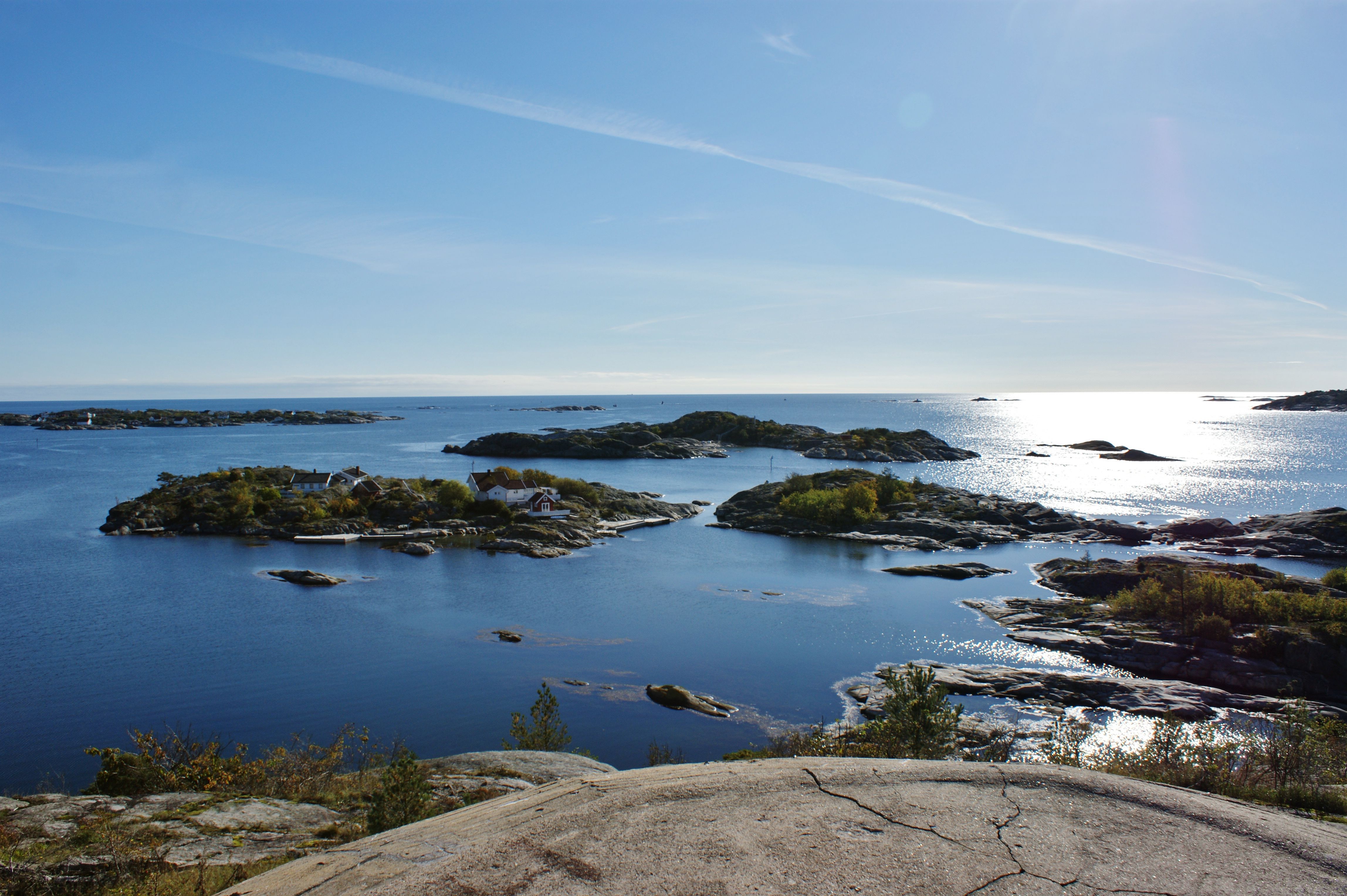 Utsikt fra Krikken Kystfort 1