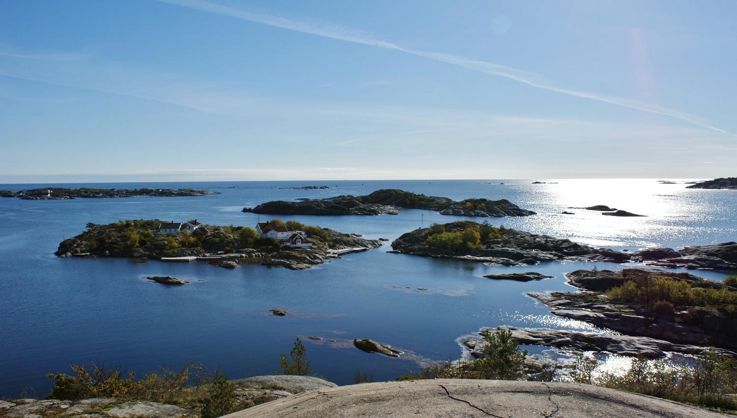 Utsikt fra Krikken Kystfort 1