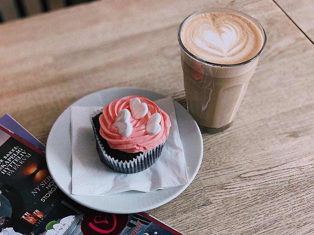 Kaffe og muffins