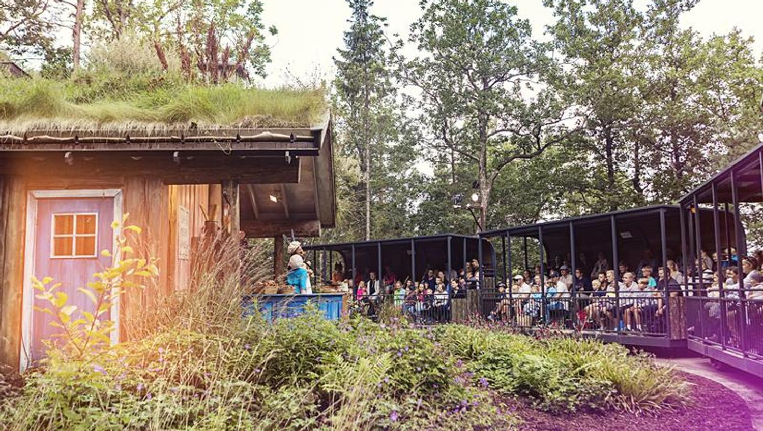 Hakkebakkeskoven, Dyreparken Kristiansand