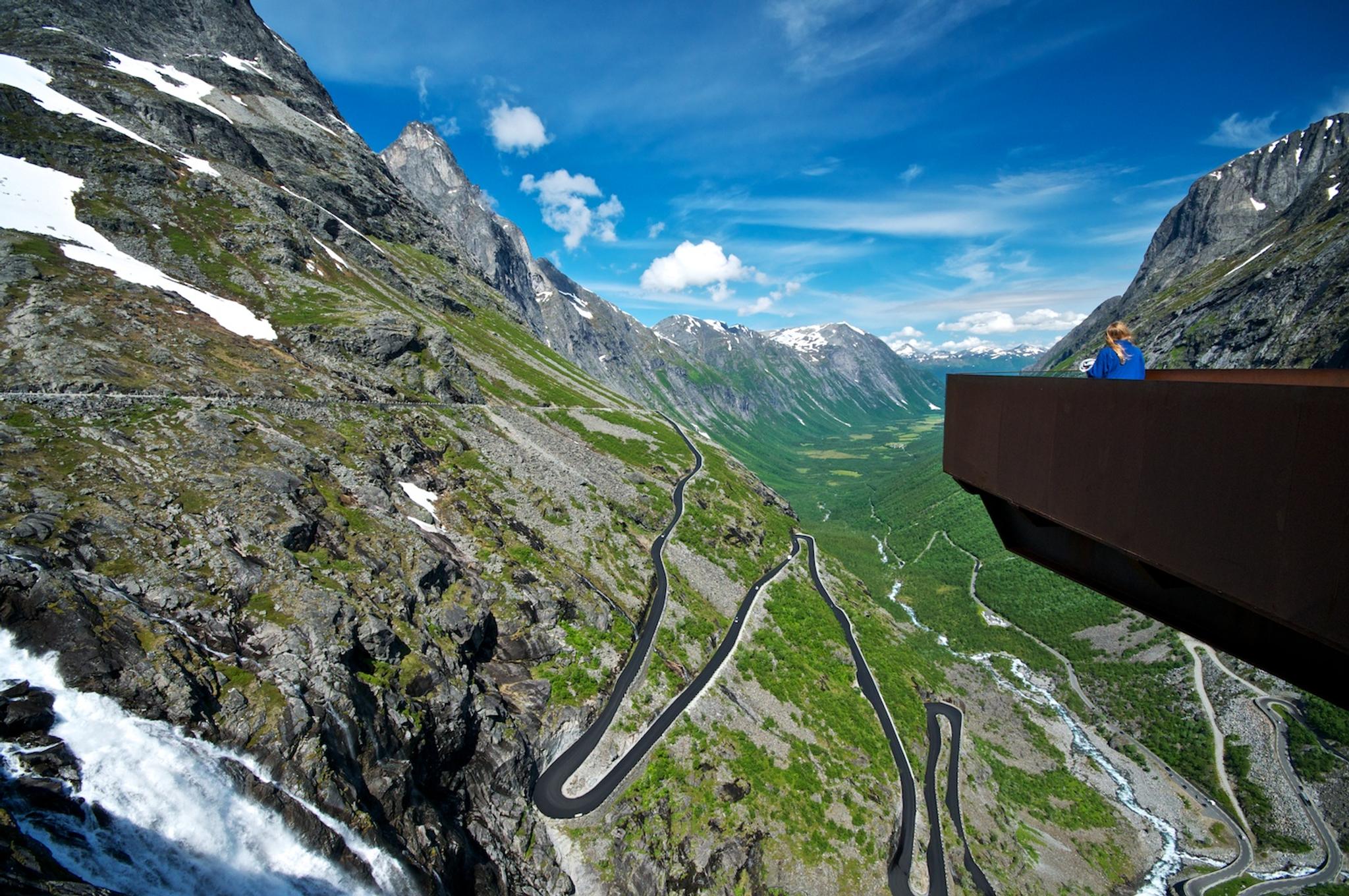 Tour suggestion by car from Molde: Åndalsnes and Trollstigen