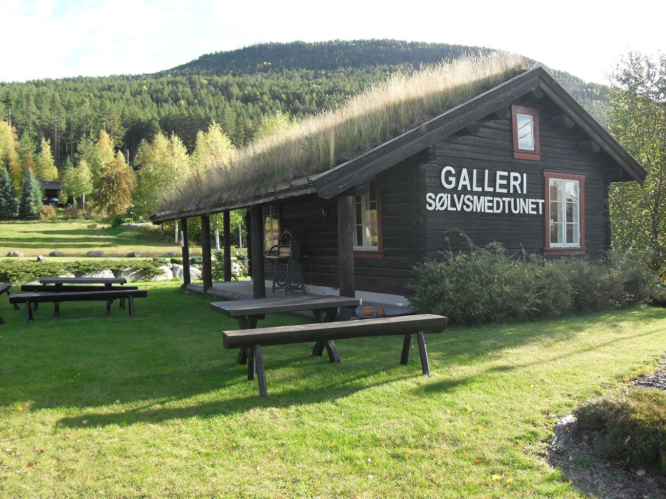 Galleriet på Sølvsmedtunet i Vrådal