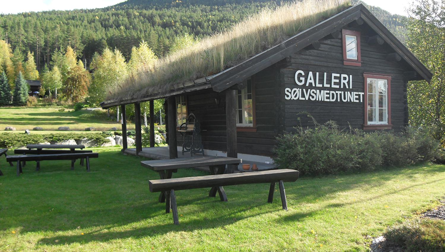 Galleriet på Sølvsmedtunet i Vrådal