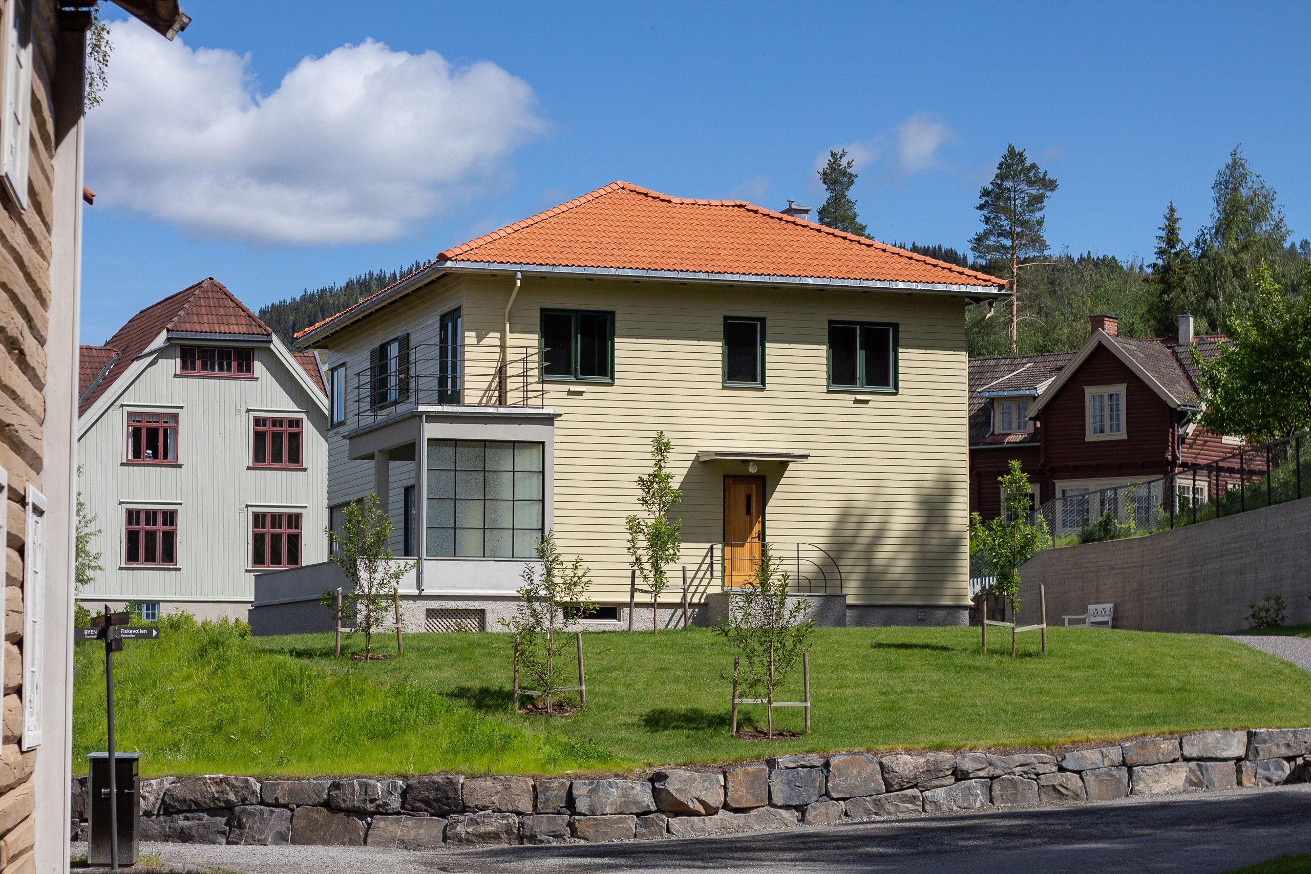 Queen Sonja's childhood home at Maihaugen.