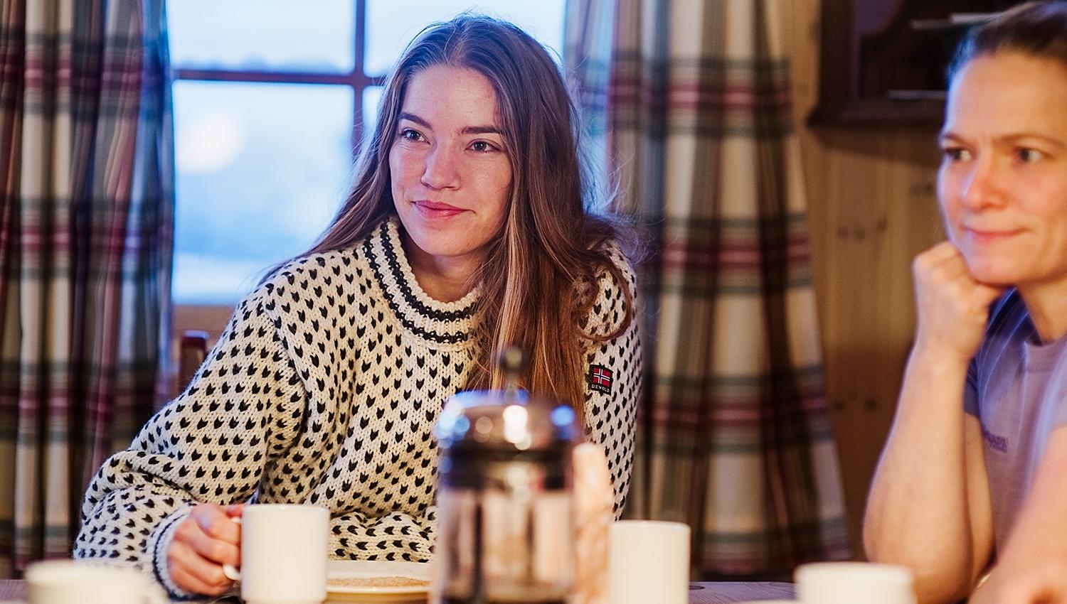 People inside the cabin