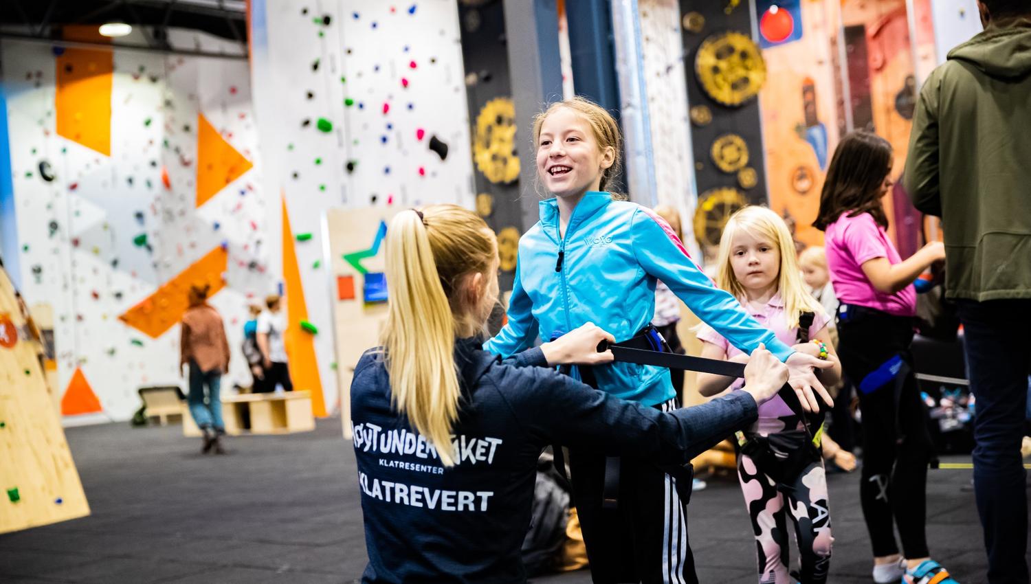 Instruktør og barn