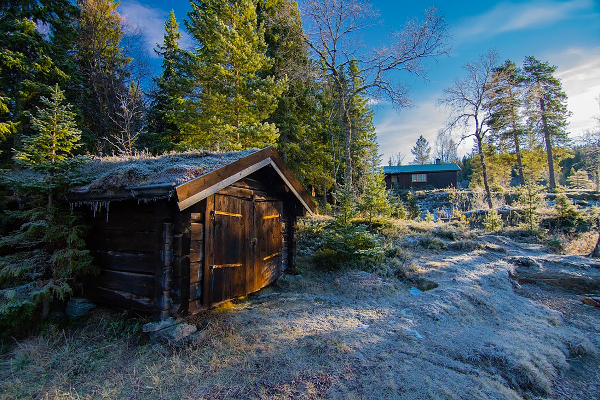 Naustet ved Roktsjøen i Snåsa
