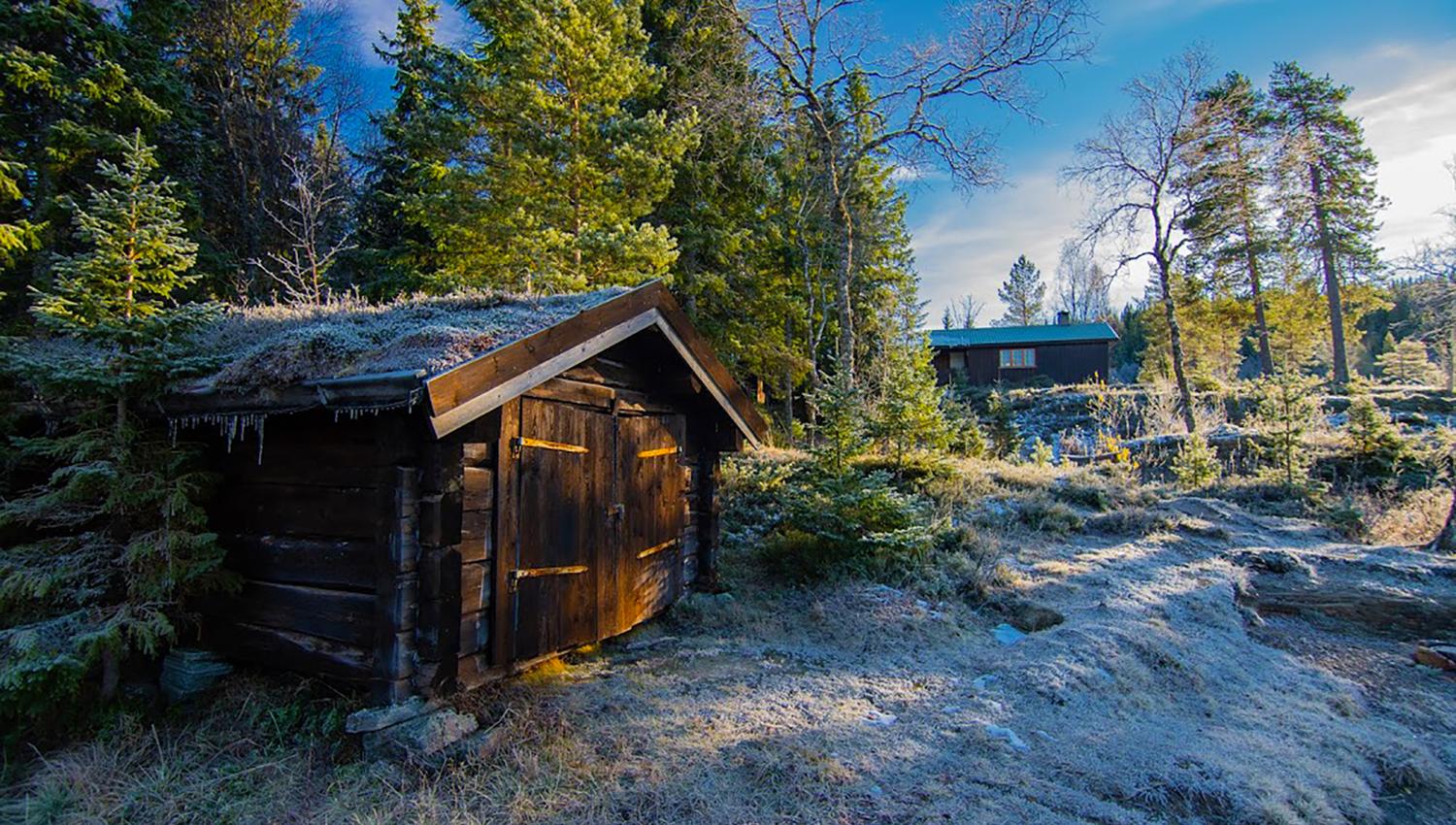 Naustet ved Roktsjøen i Snåsa