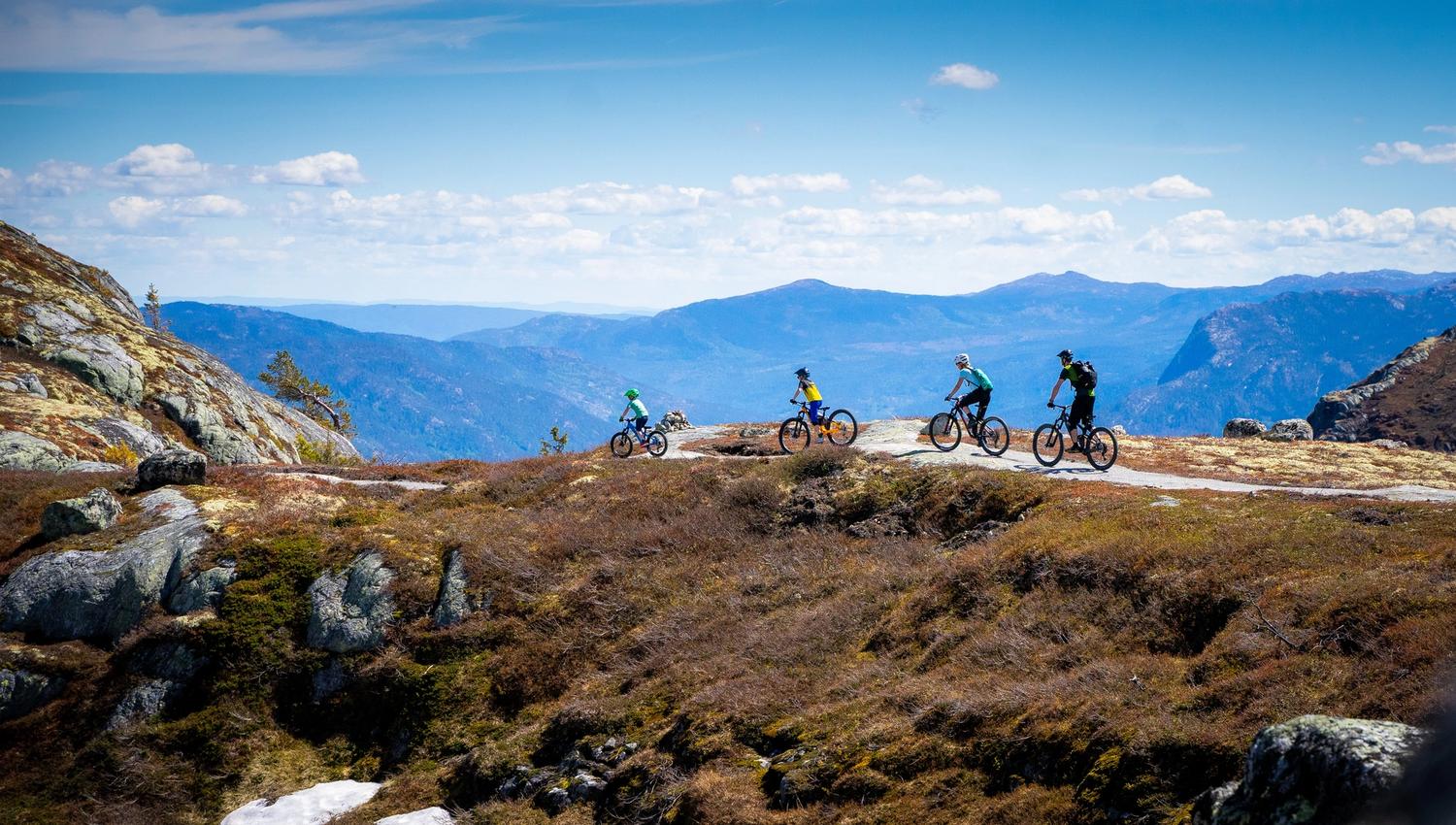 Mountain biking in Nesbyen
