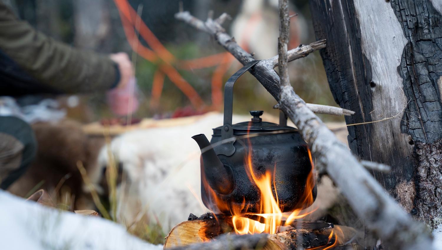 Bålkaffe med Finnskogen Adventures