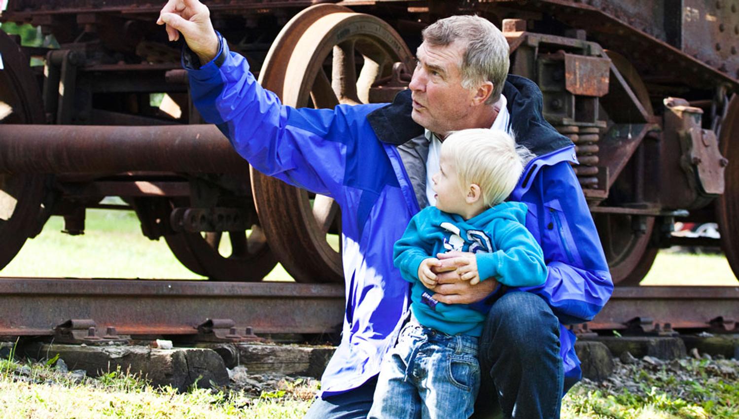 Orientering om Rjukanbanen med jernbanefergene D/F Ammonia og M/F Storegut daglig kl. 12:00 og kl. 15:00 hele høysesongen
