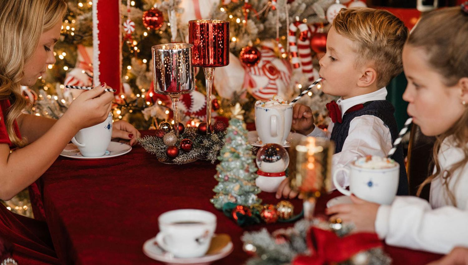 barn på julehuset Jonas B Gundersen i Porsgrunn