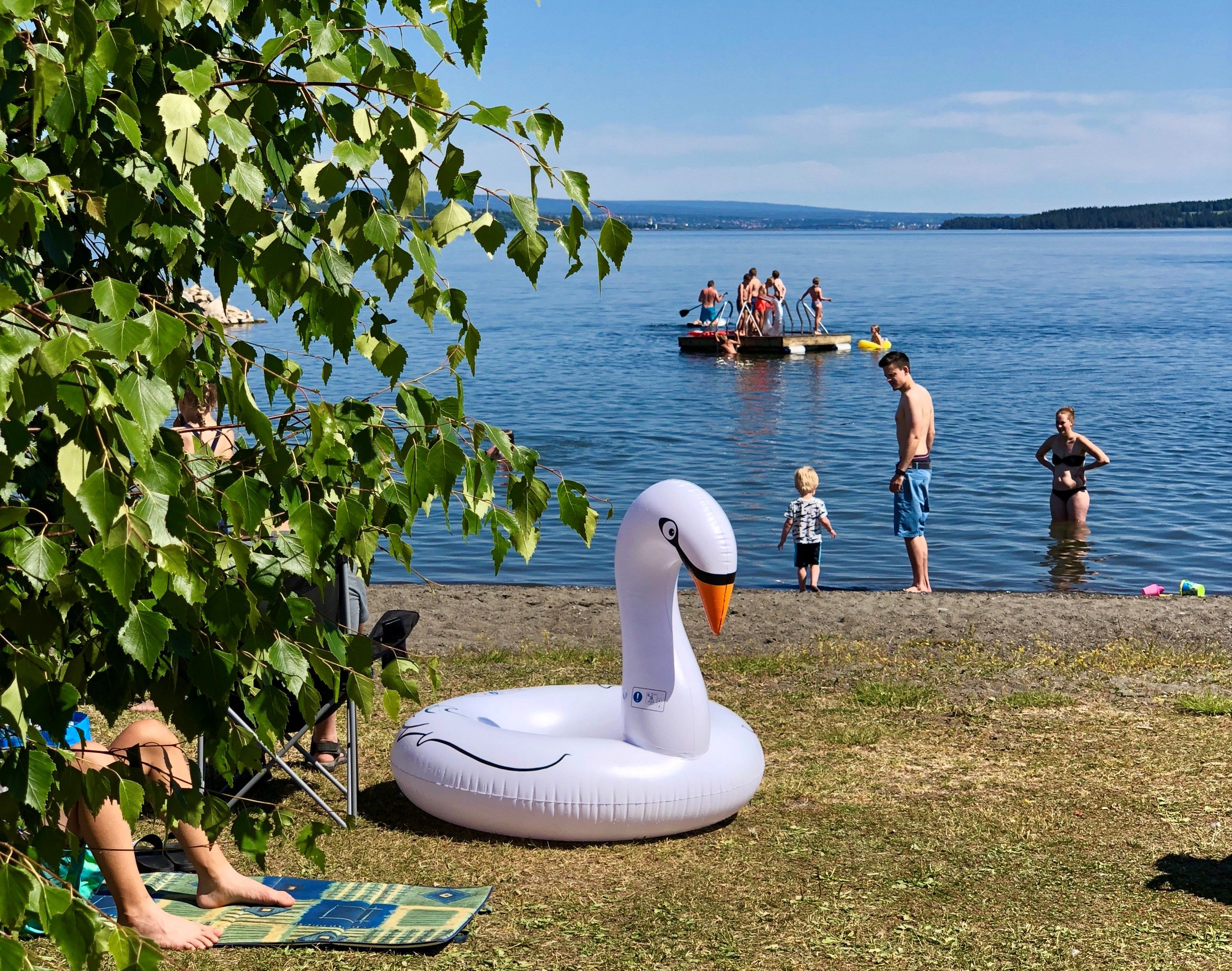 Hekshusstranda Camping_bading_foto_Heidi_Gran