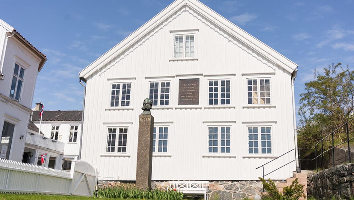 Eksteriør av Ibsen-museet