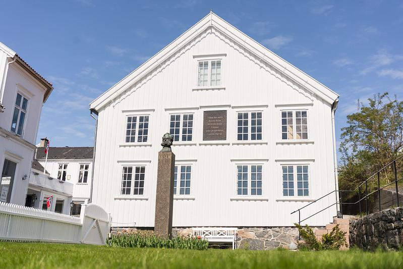 Eksteriør av Ibsen-museet