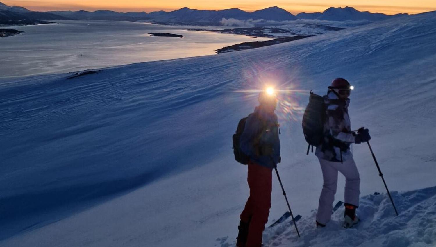 Guests take a break and take in the view