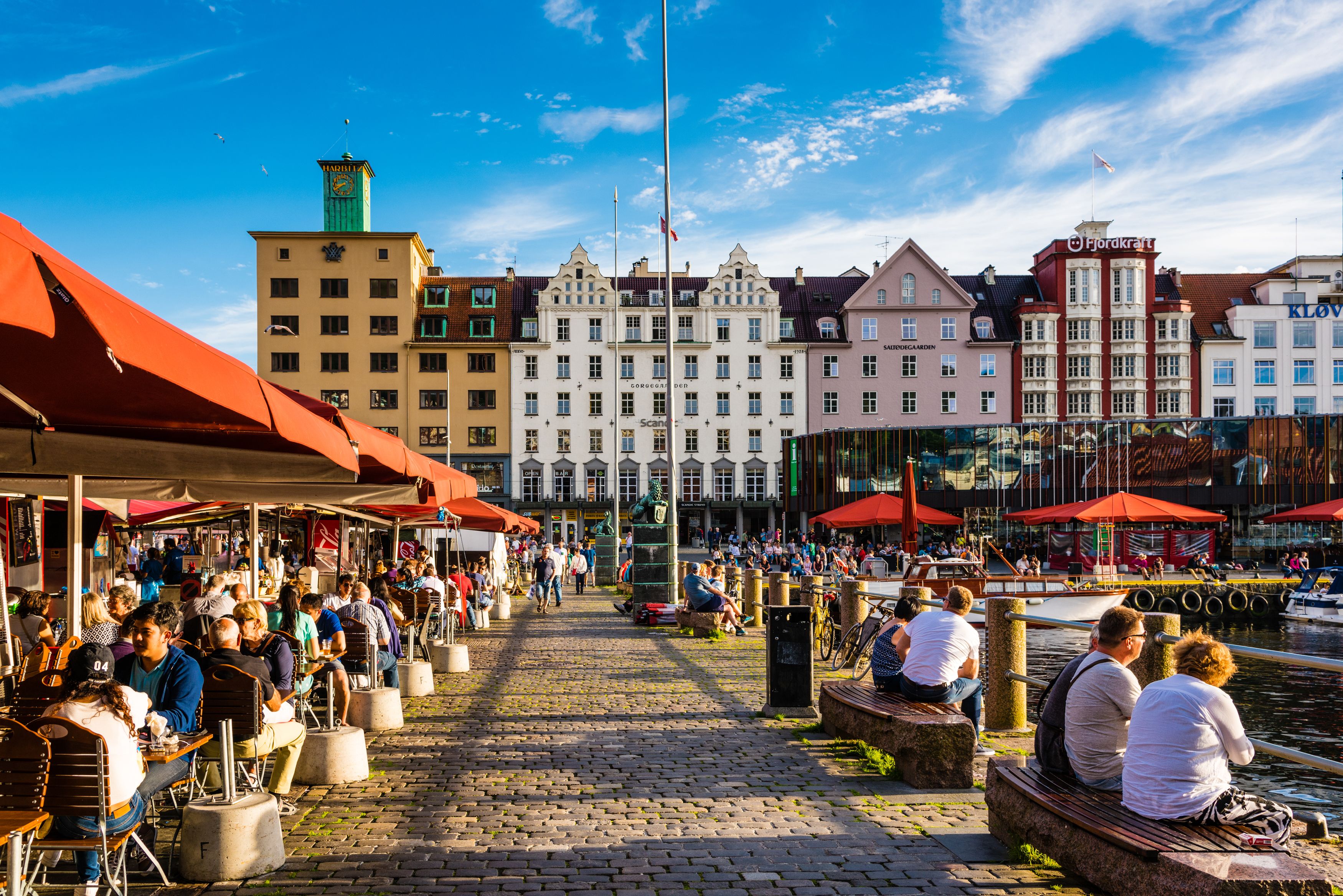 Fisketorget og Mathallen i Bergen
