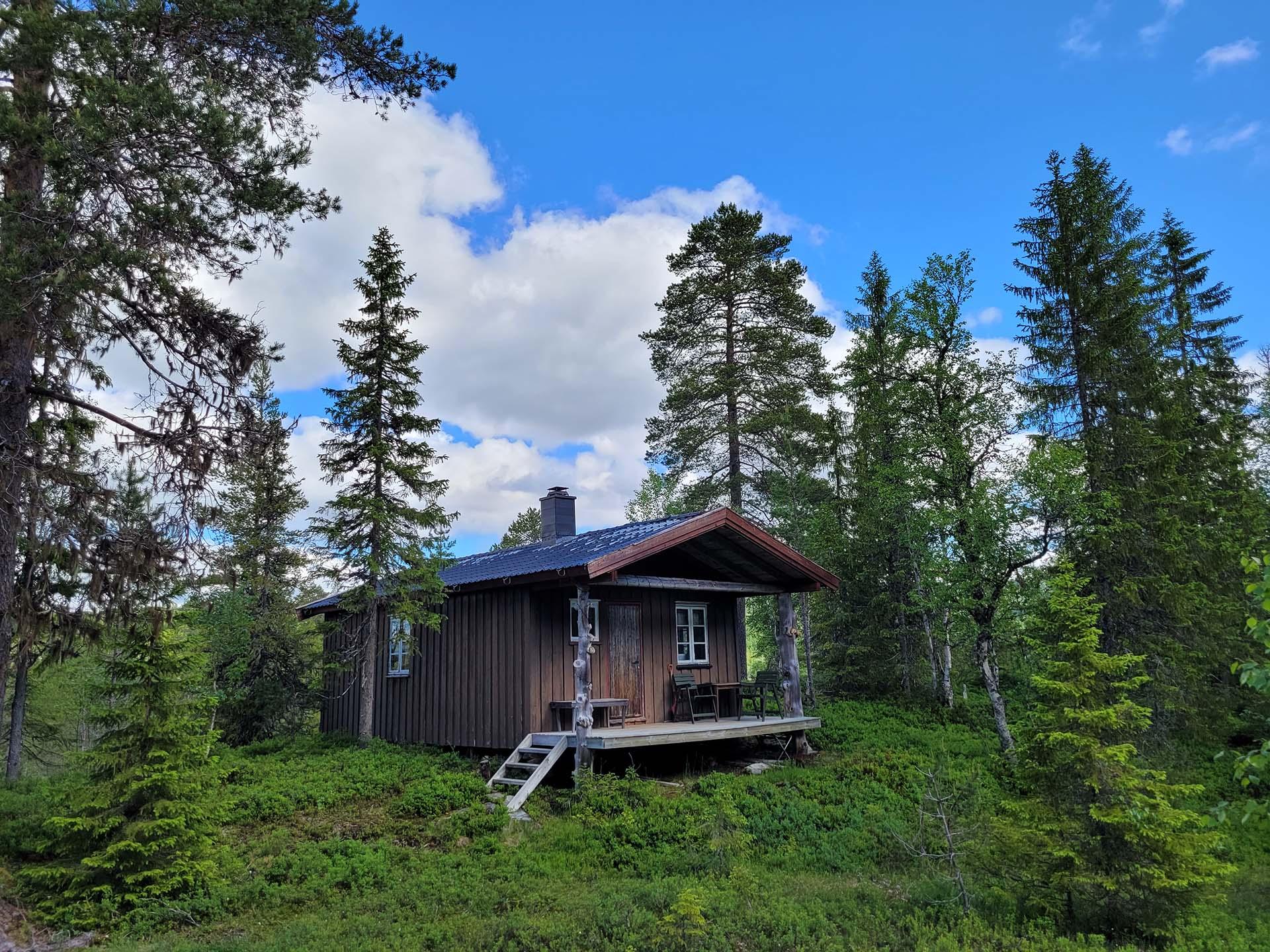 Hytte ved Sjysjøen