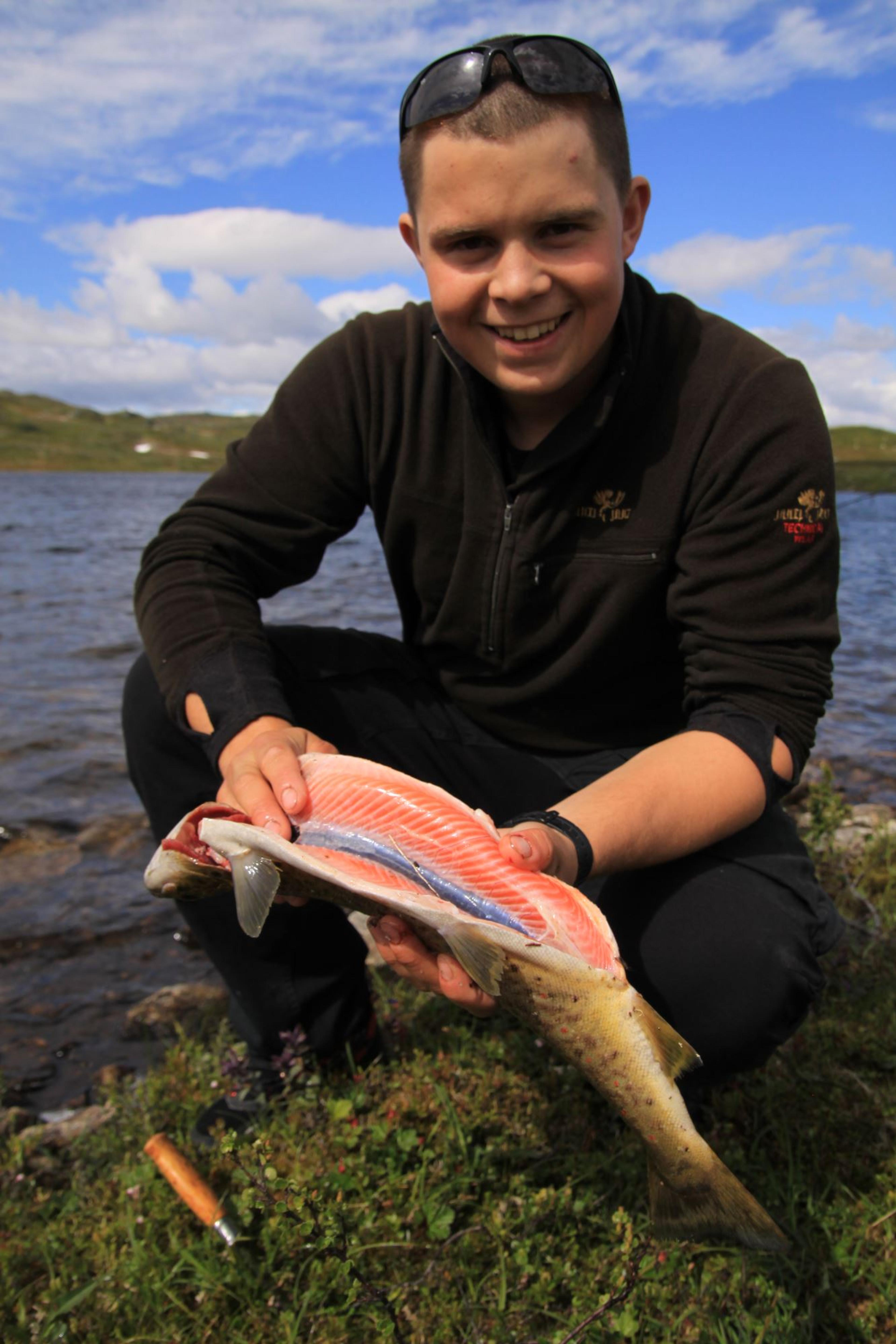 A perfect specimen of a trout :)