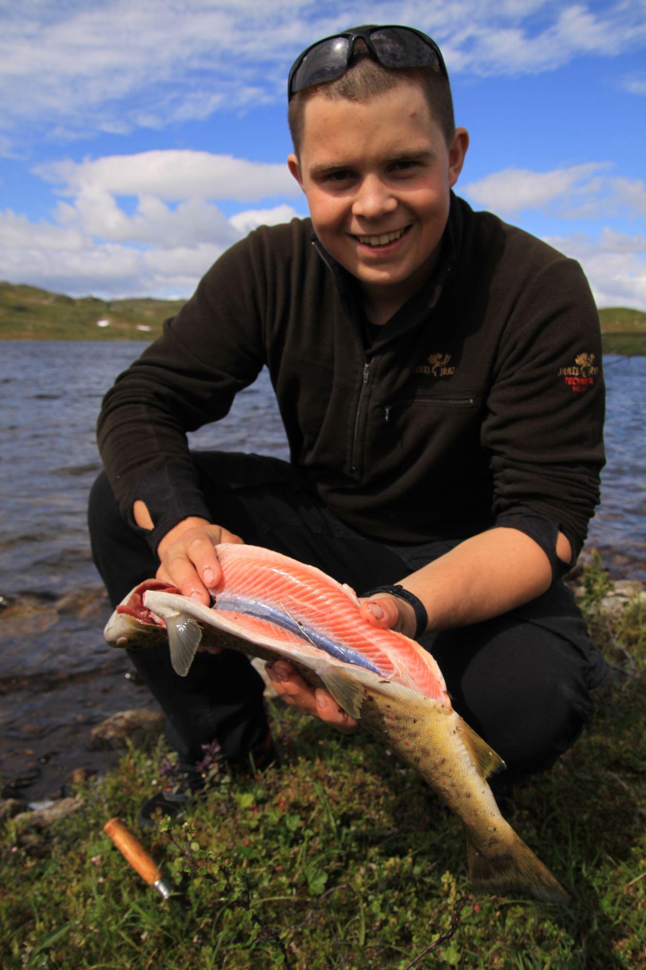 A perfect specimen of a trout :)
