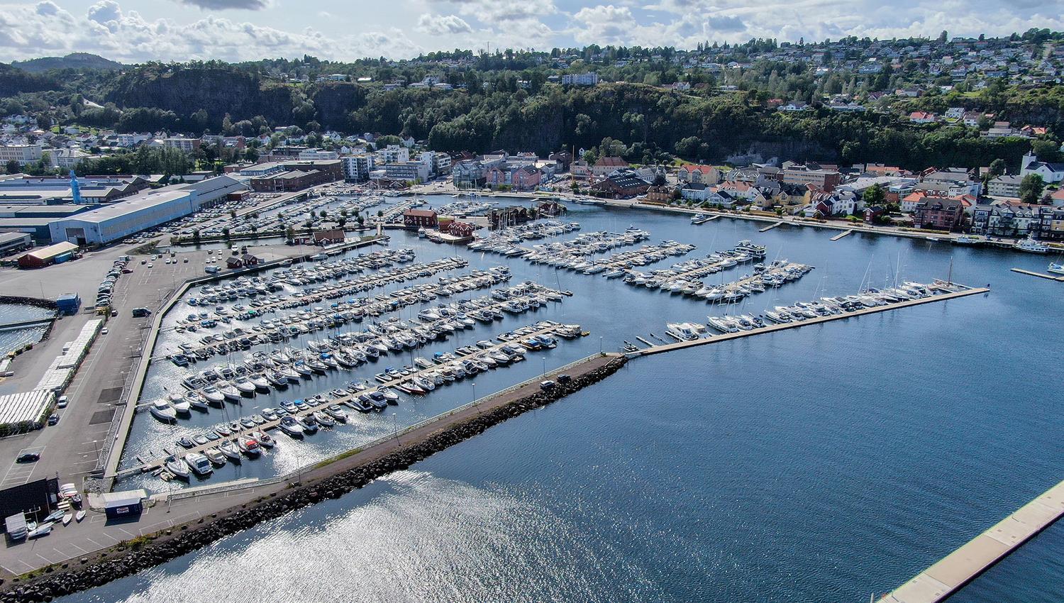 Oversikt over båthavn