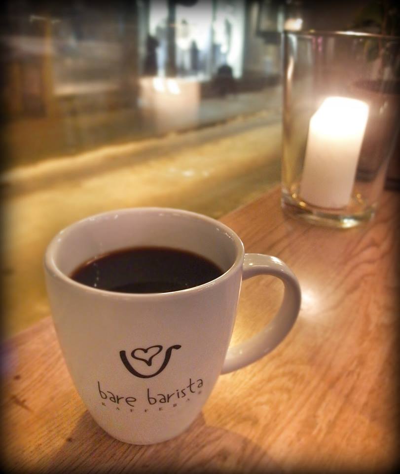 Kaffe i Bare Barista krus
