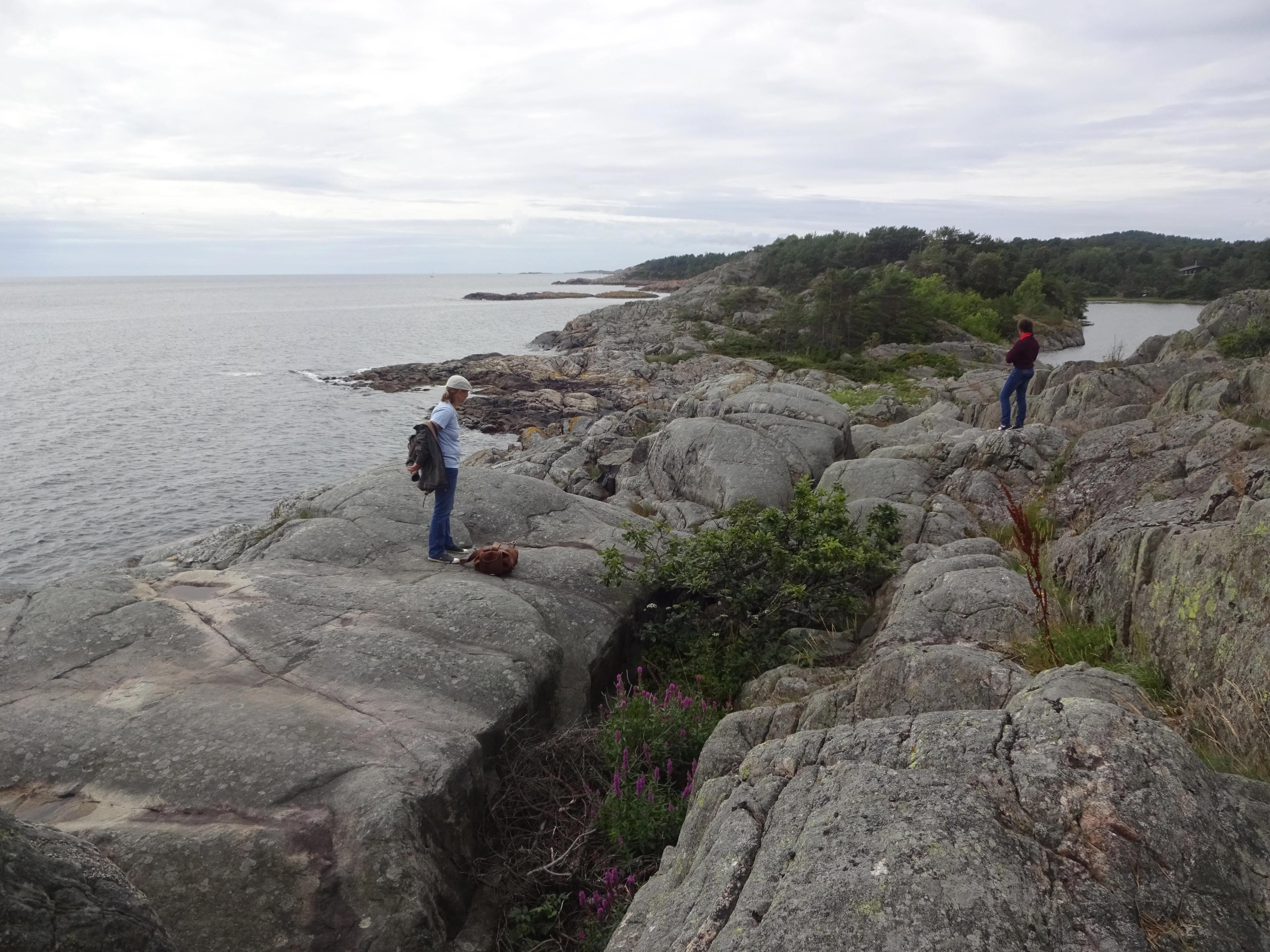 Ut på tur i Grimstad