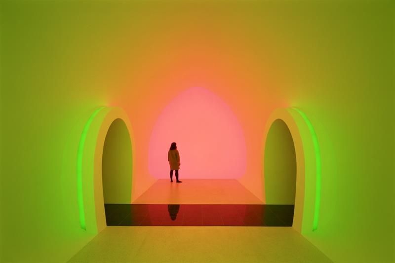 James Turrell's "Ganzfeld: Double Vision."