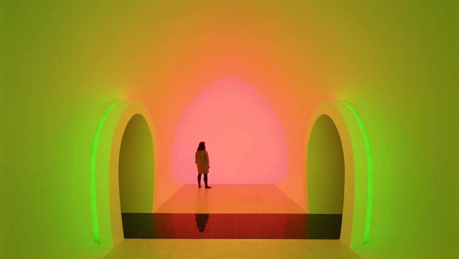 James Turrell's "Ganzfeld: Double Vision."