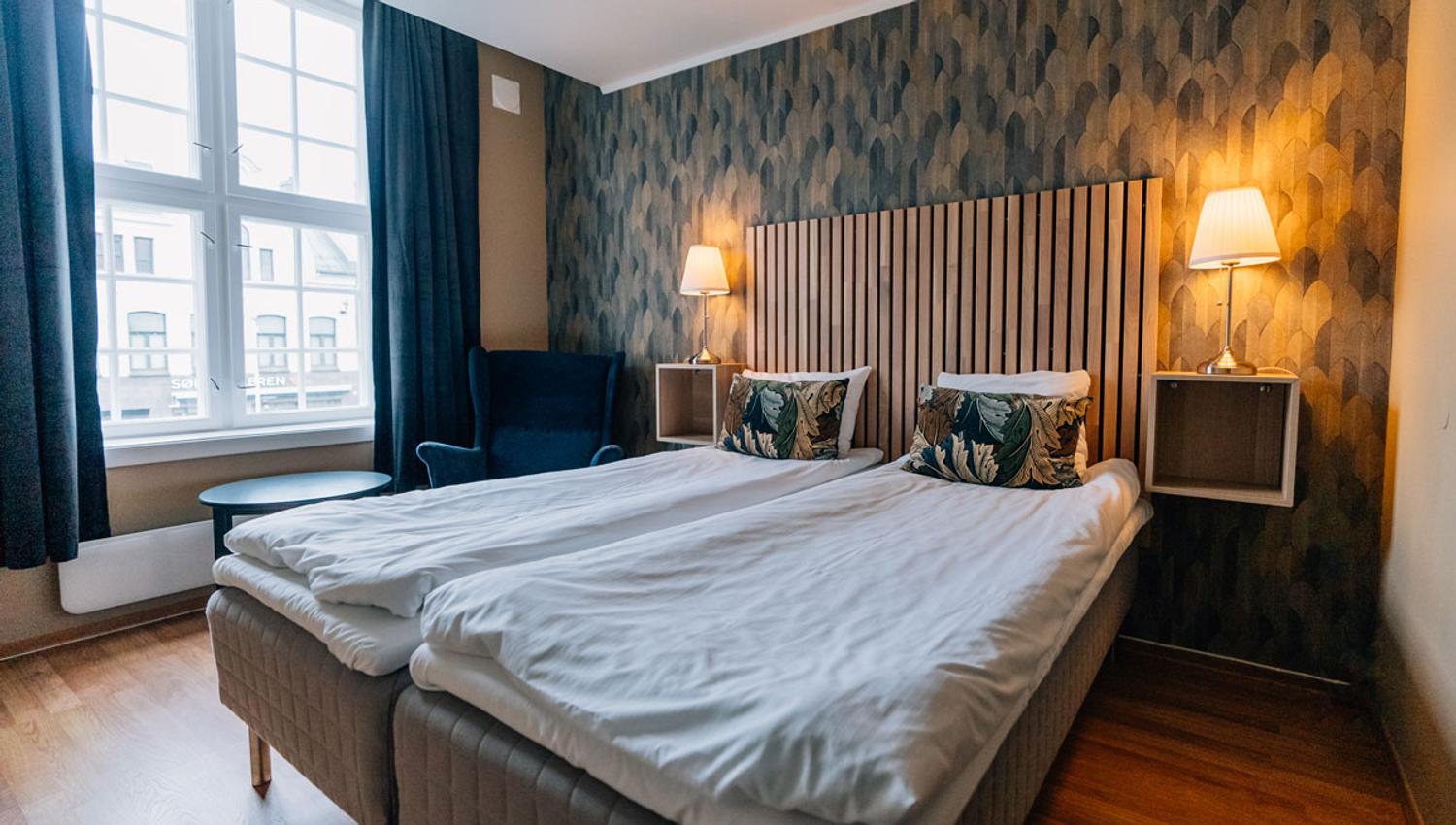 dobbeltrom på Hotell Vic