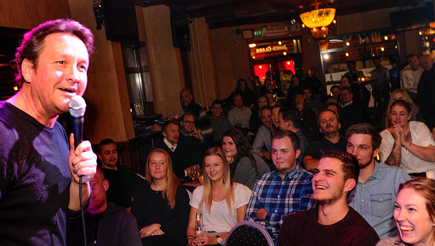 Stand up at James Clark Pub & Restaurant