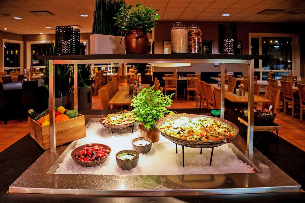 kveldsbuffet på Home Hotel Bryggeparken