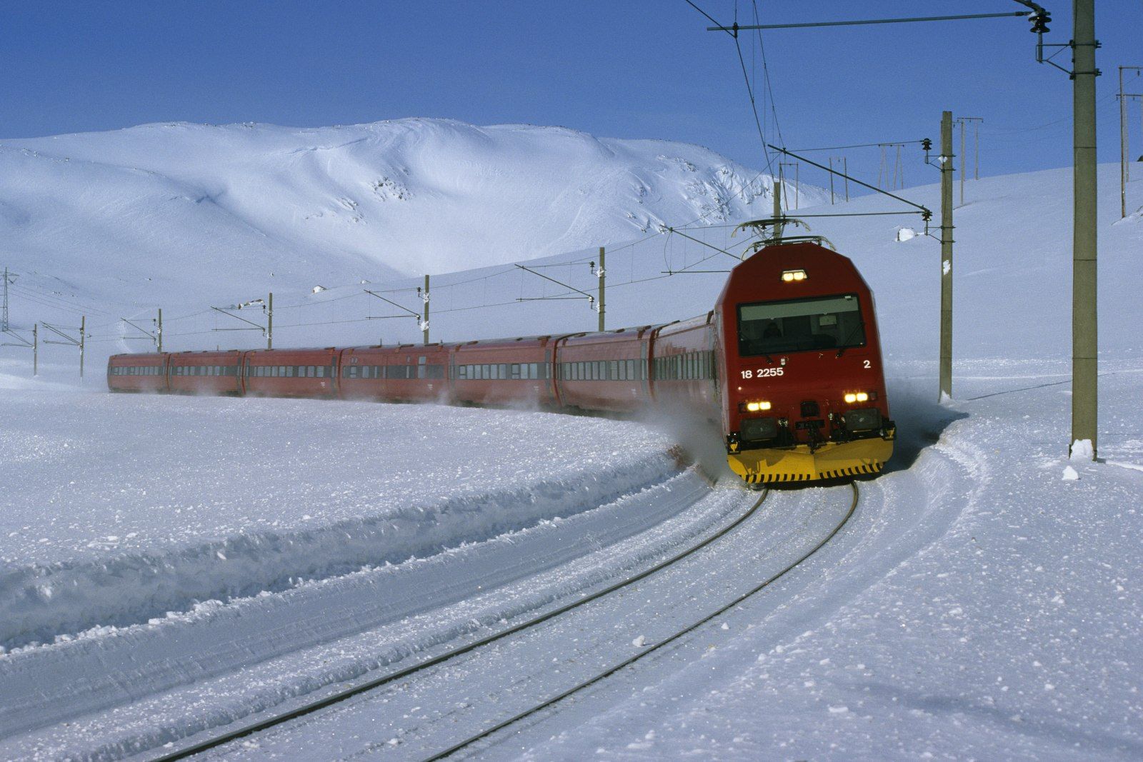 NSB - Bergensbanen-vinter