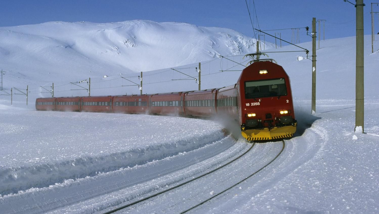 NSB - Bergensbanen-vinter