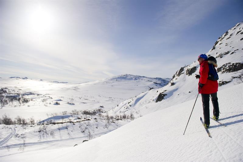 Med egnet utstyr kan du ta en avstikker fra løypa