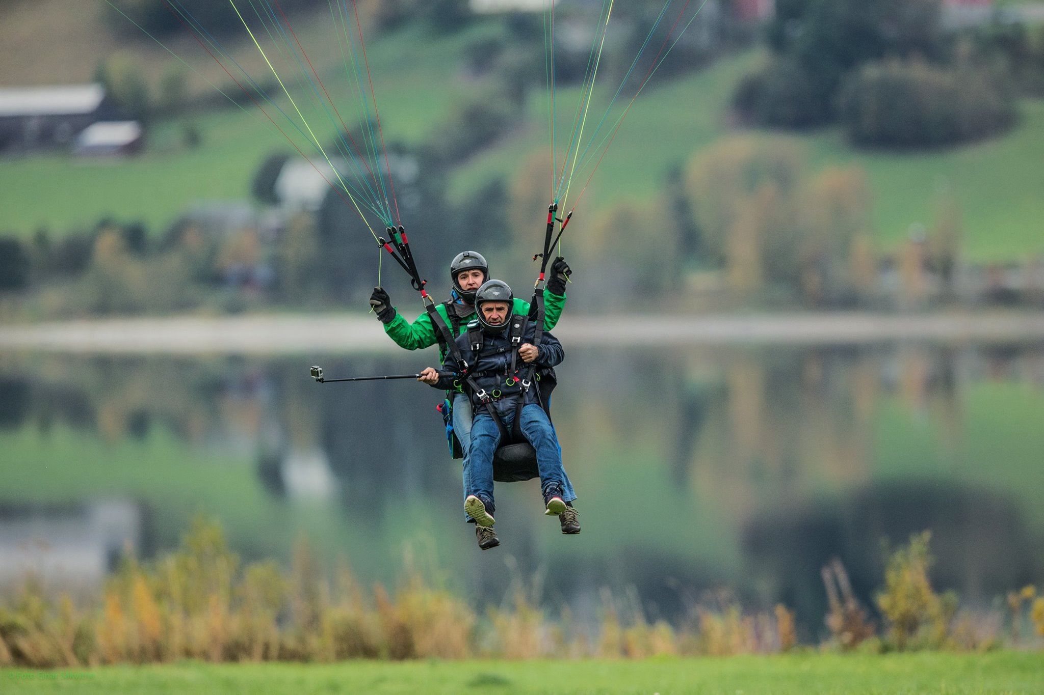 Tandem paragliding with Voss HPK