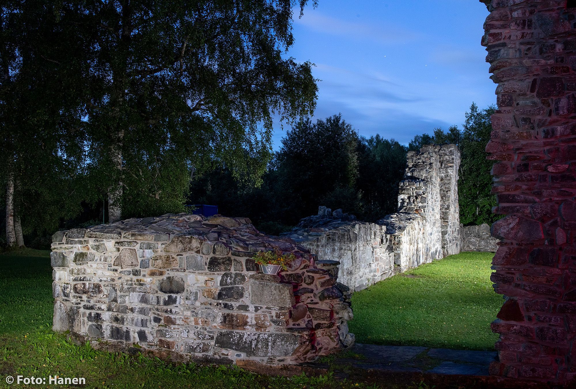 Munkeby Klosterruiner
