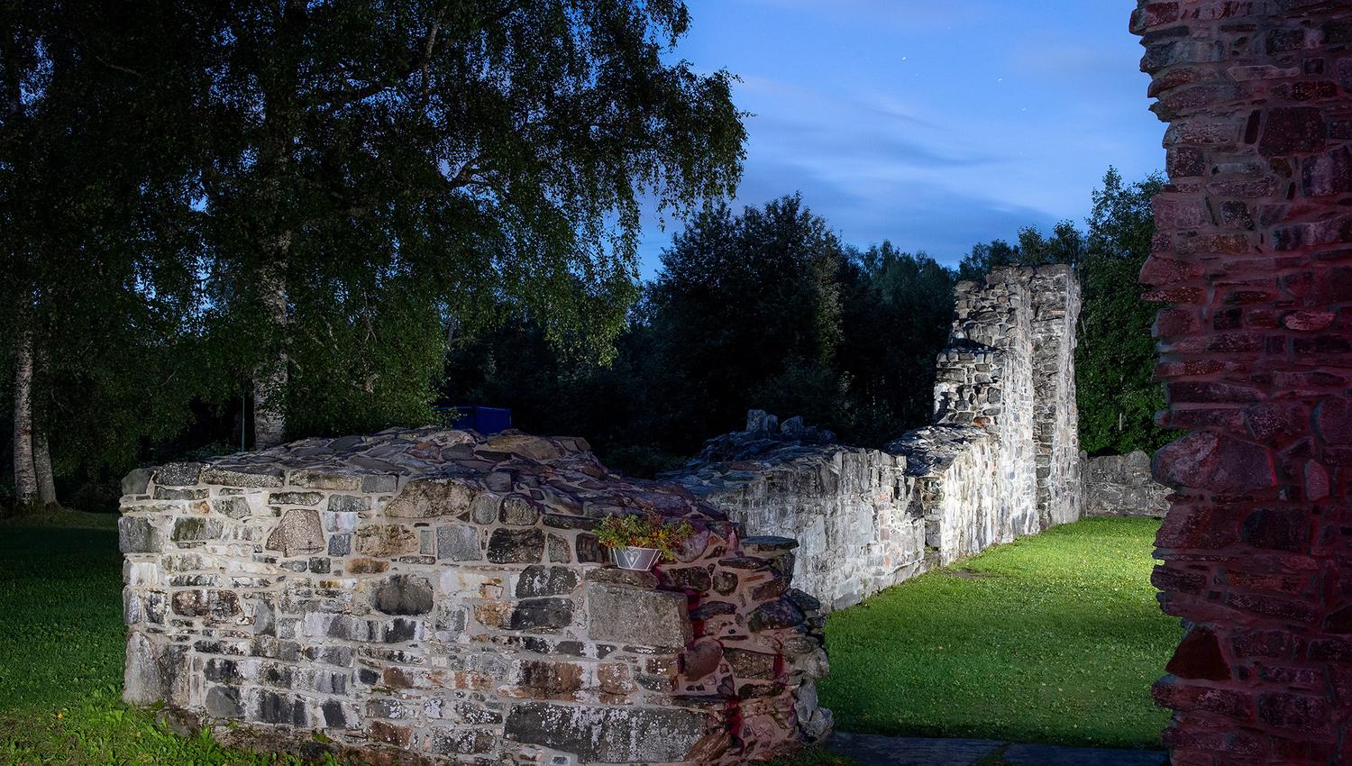 Munkeby Klosterruiner