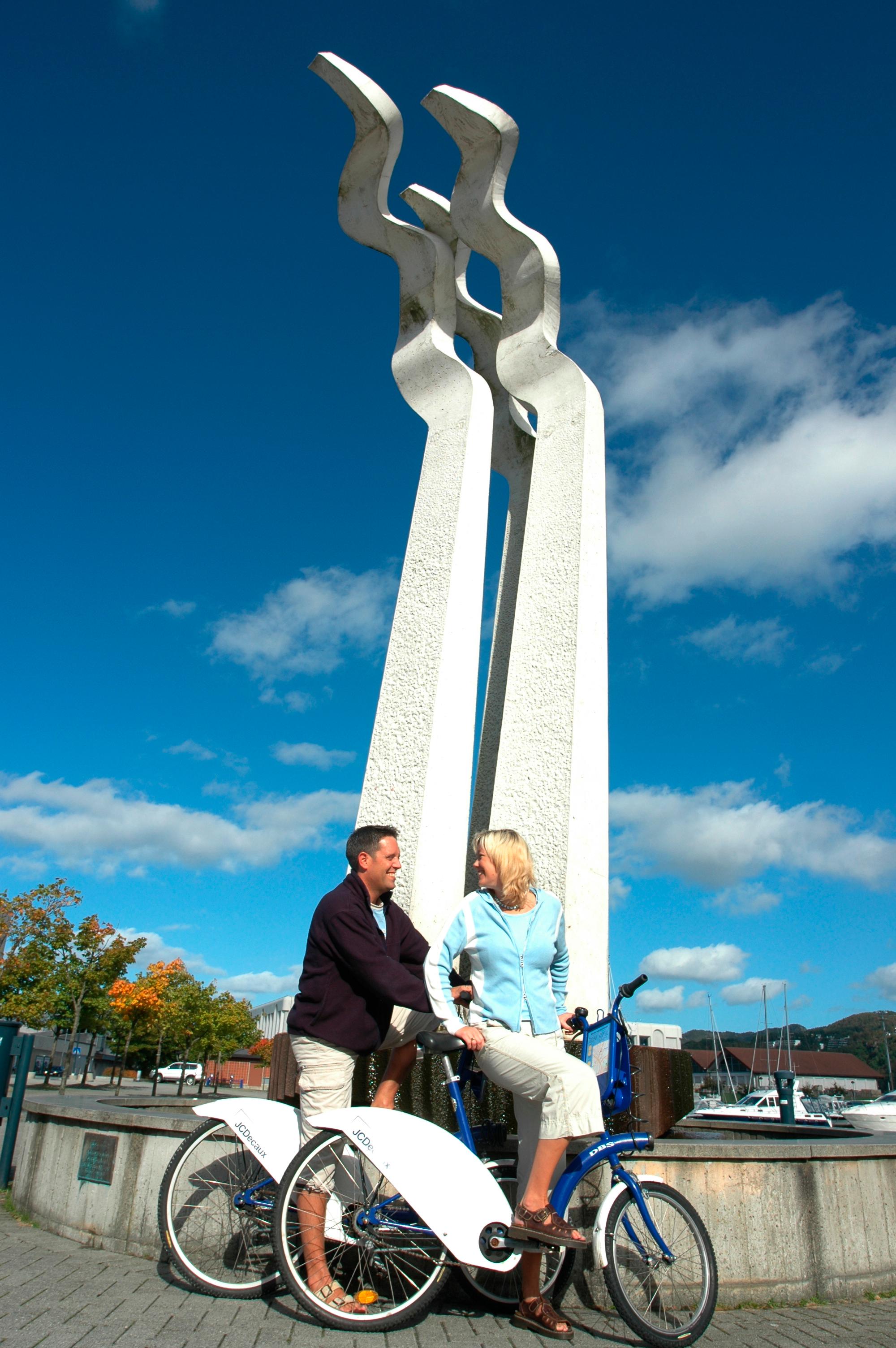 Stadträder in Sandnes
