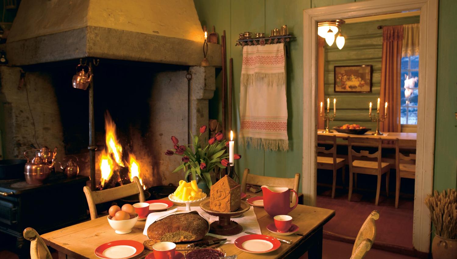 Frokosten er servert på Sygard Grytting