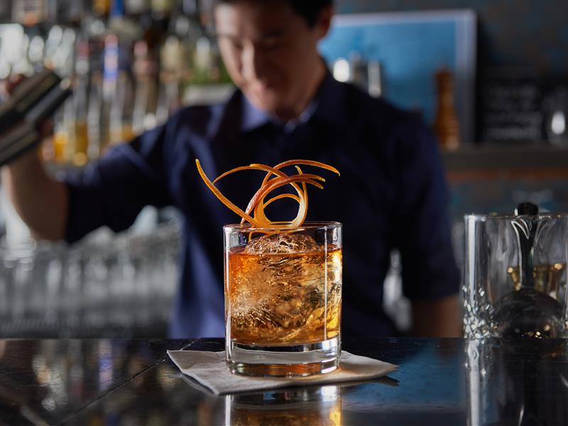 Cocktail at 34th Bar