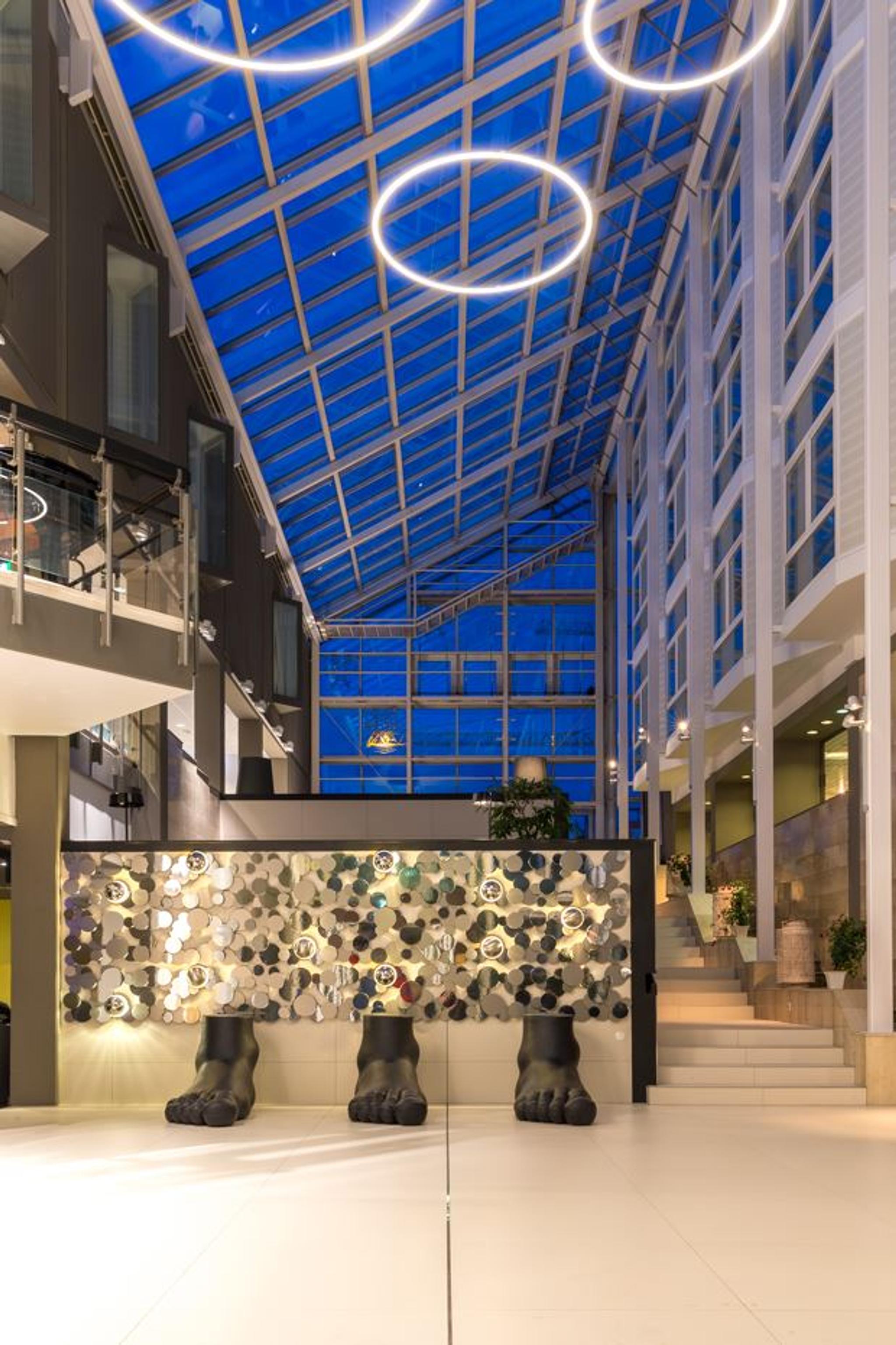 Lobbyen på Royal Garden Hotel i Trondheim