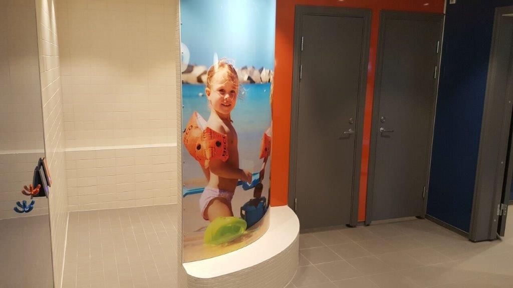 sanitary facilities at Rognstranda