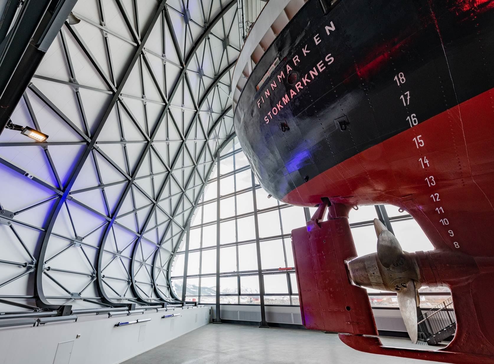 Propellen på MS Finnmarken