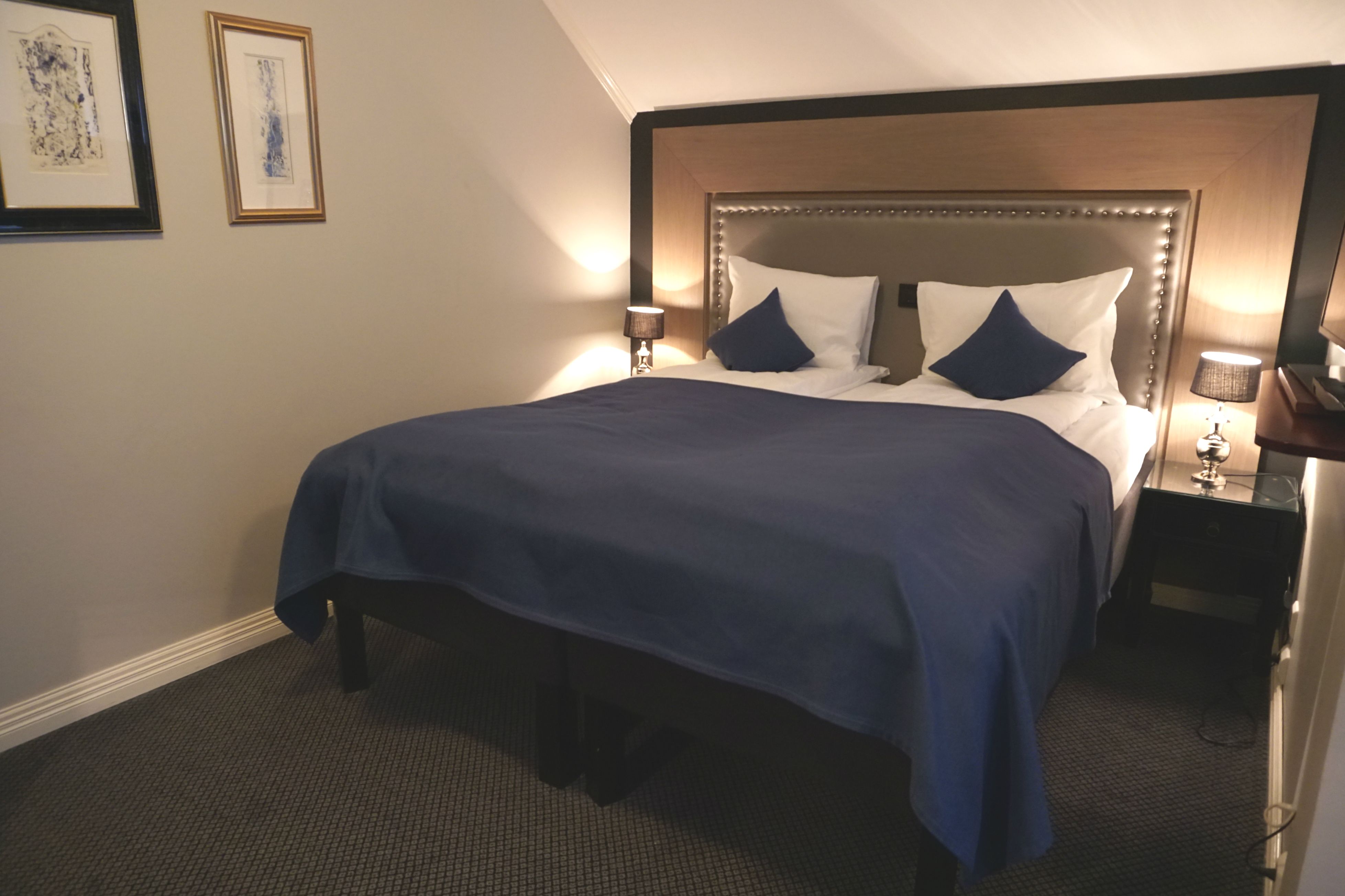 dobbelseng på Brakanes Hotel