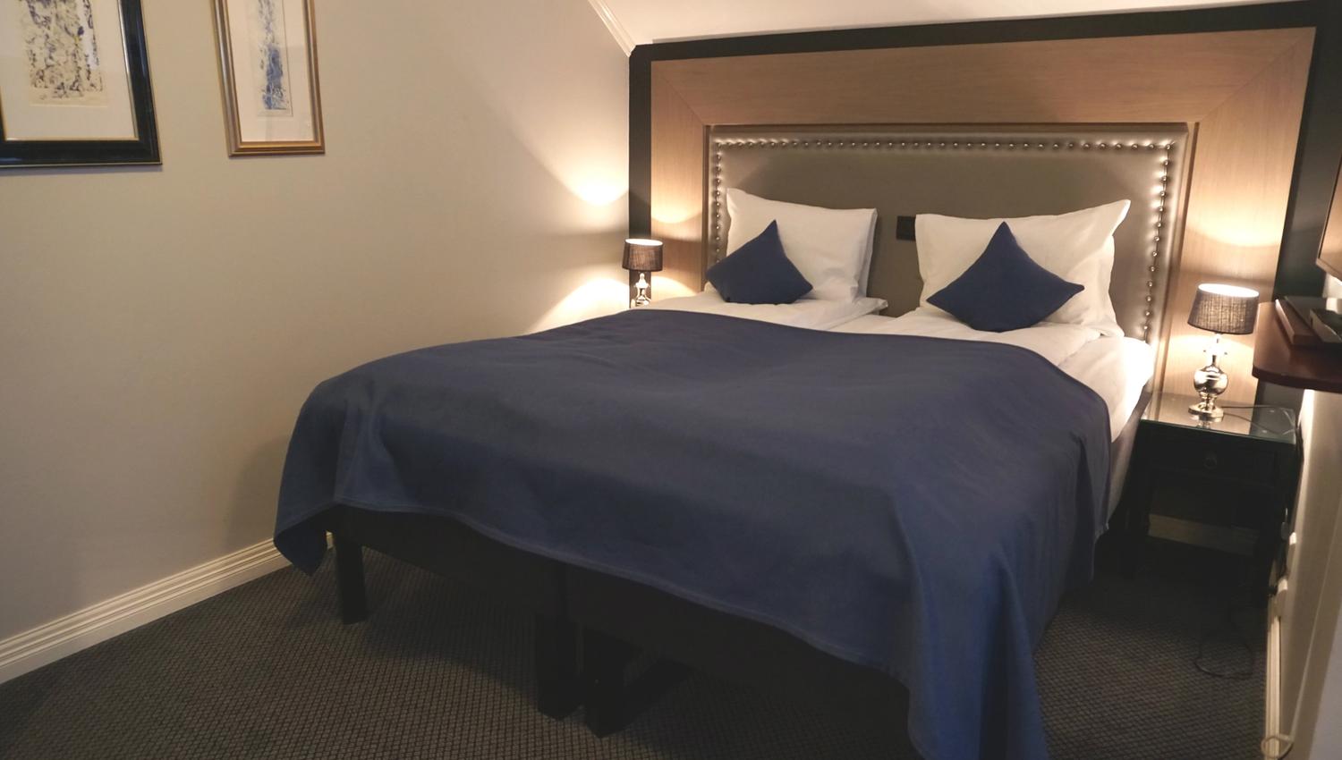 dobbelseng på Brakanes Hotel