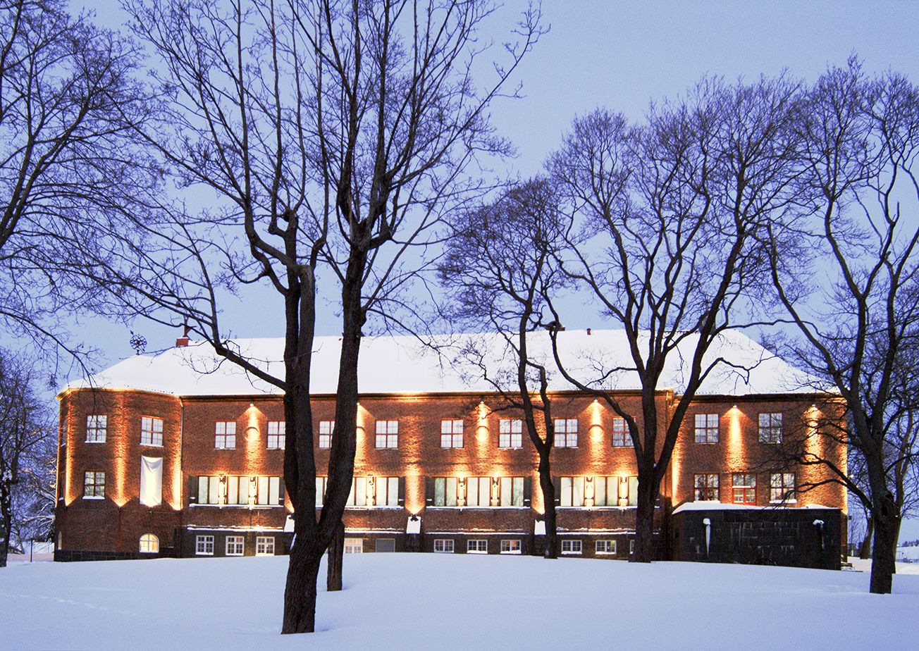 Haugar Kunstmuseum vinter