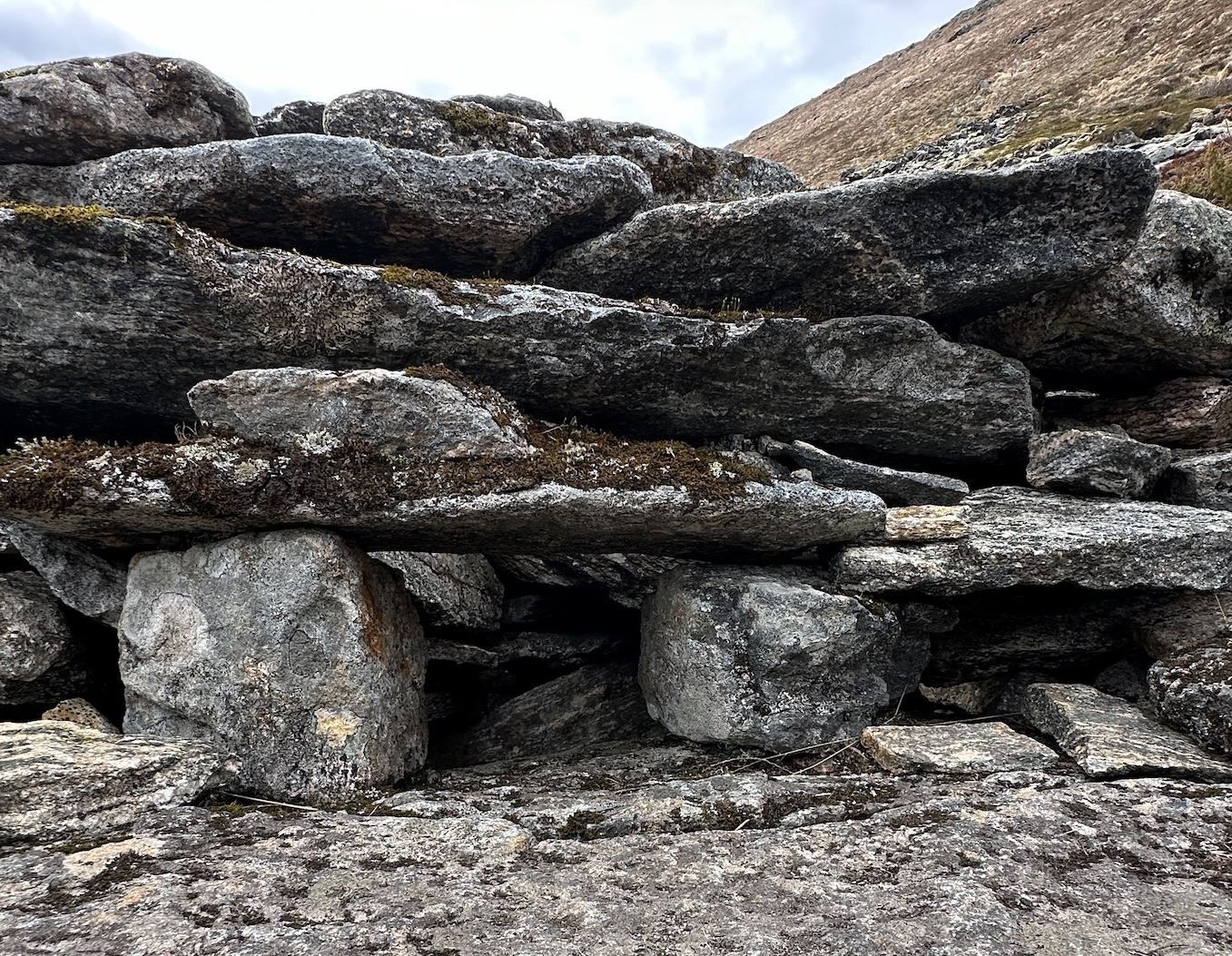 Her la de ut åte for å for fange ørner