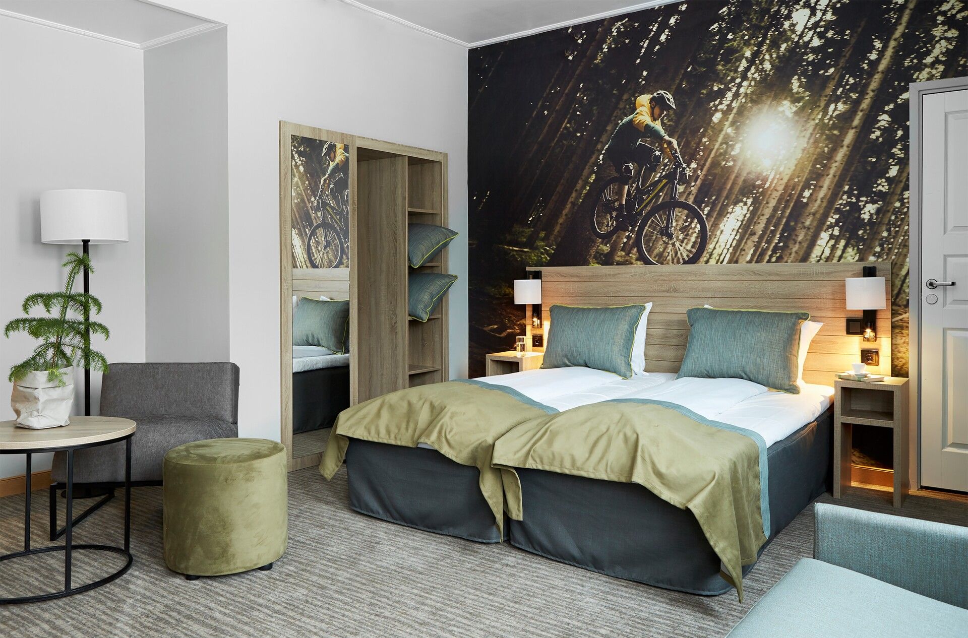 Family room at Scandic Lillehammer Hotel